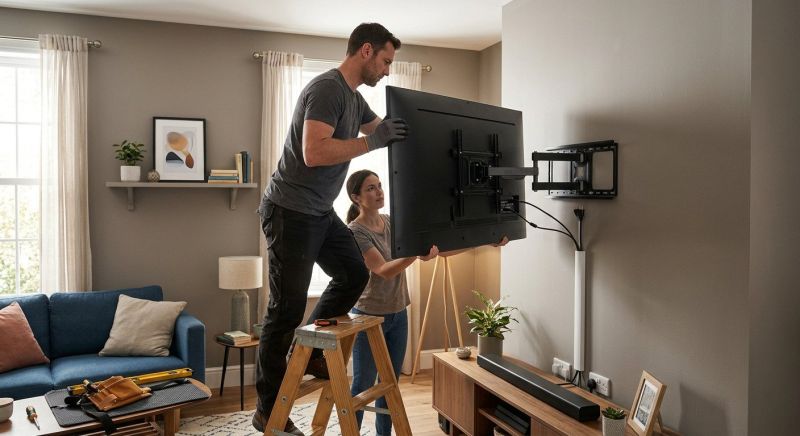 Television Hanging Service in Kansas City, KS