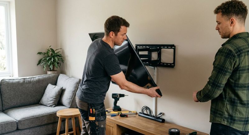Wall Mount Tv Installation in Overland Park, KS