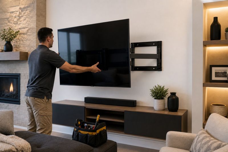 Wall Mount Tv Installation in Denver County, CO